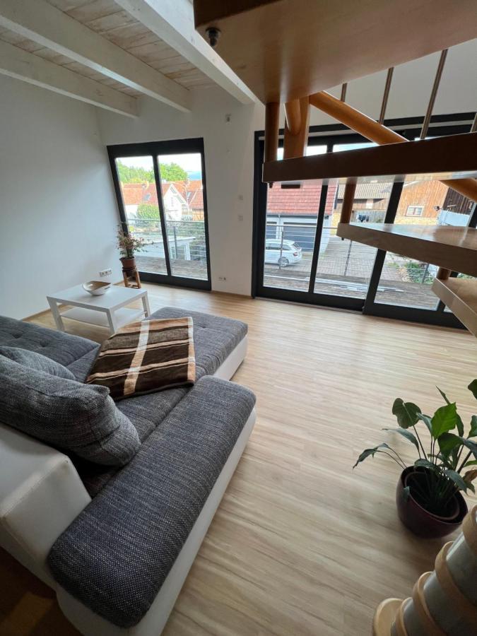 Ferienwohnung Mit Balkon Oberelsbach Eksteriør billede